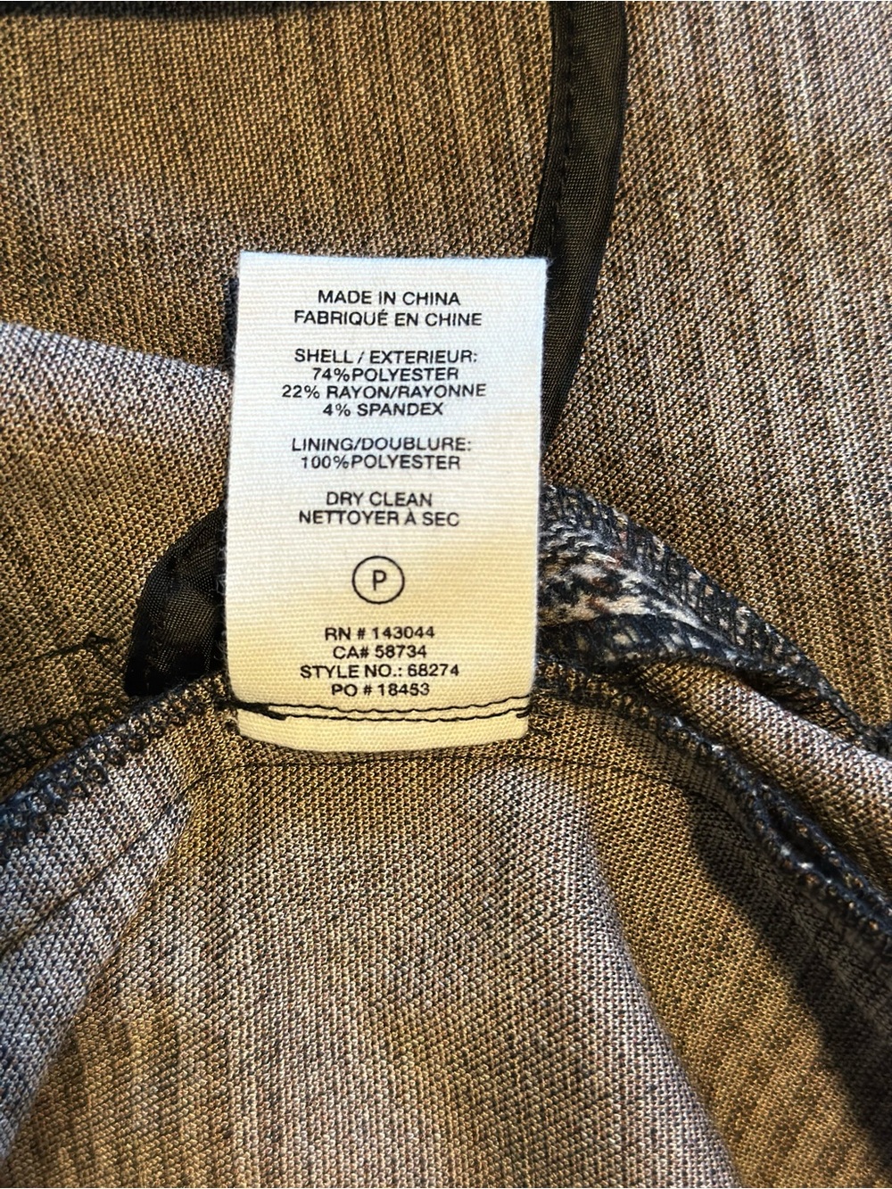 Avec Les Filles Anthropologie Plaid Longline Blazer XS Academia - Picture 5 of 10